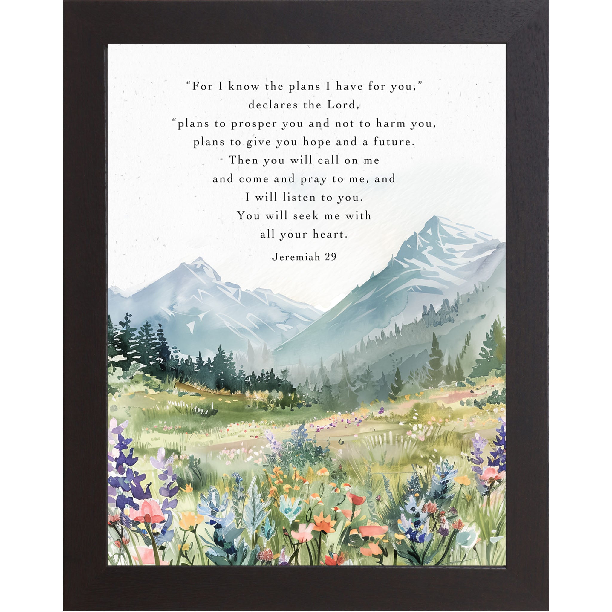 For I Know The Plans I Have For You by Summer Snow NS360