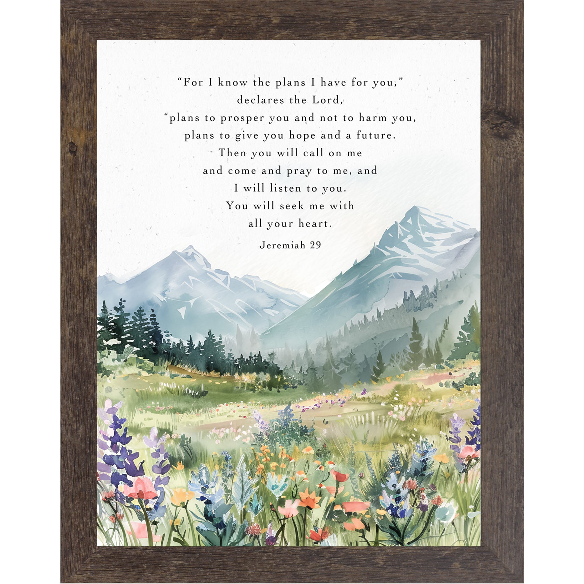 For I Know The Plans I Have For You by Summer Snow NS360