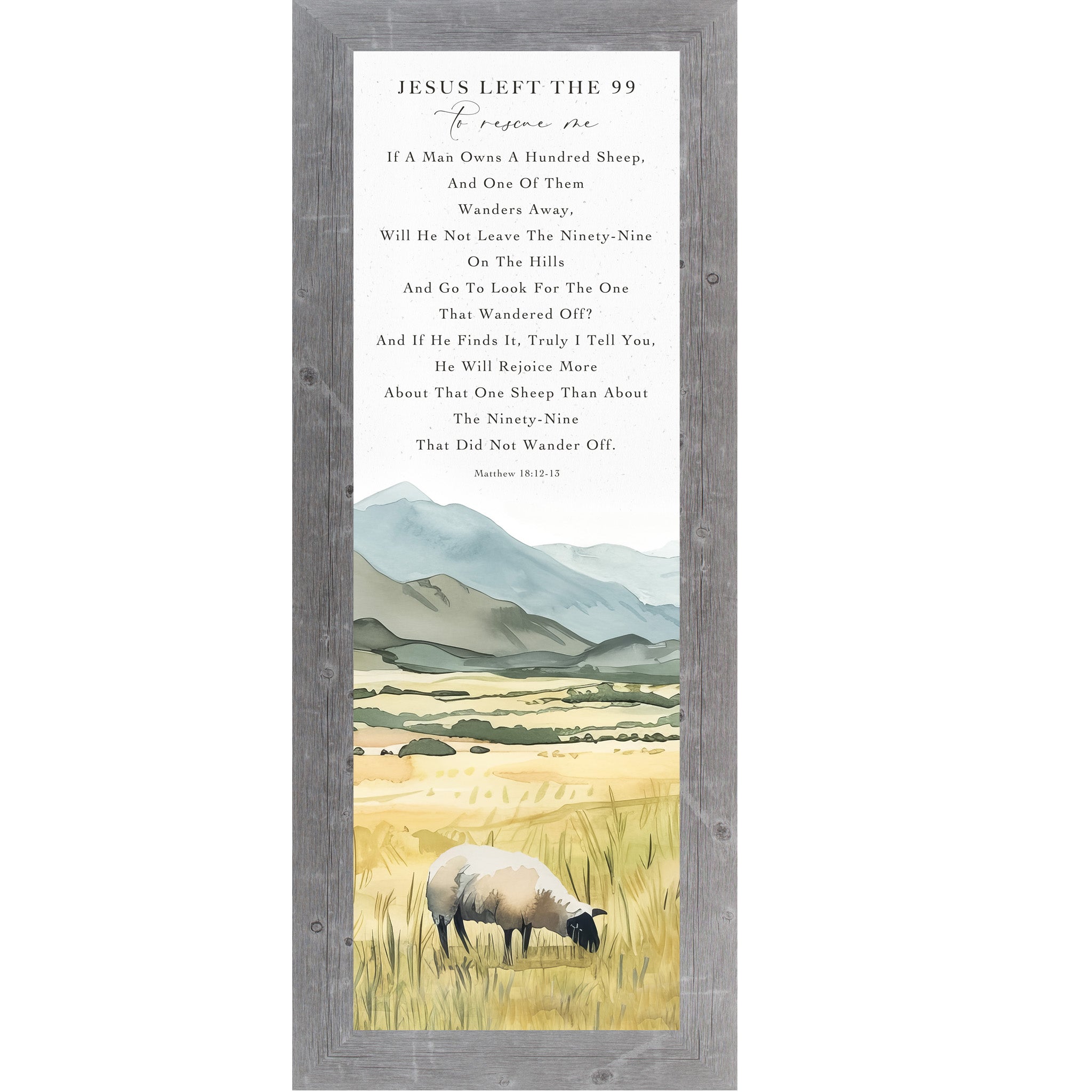 Jesus Left The 99 to Rescue Me by Summer Snow NS515