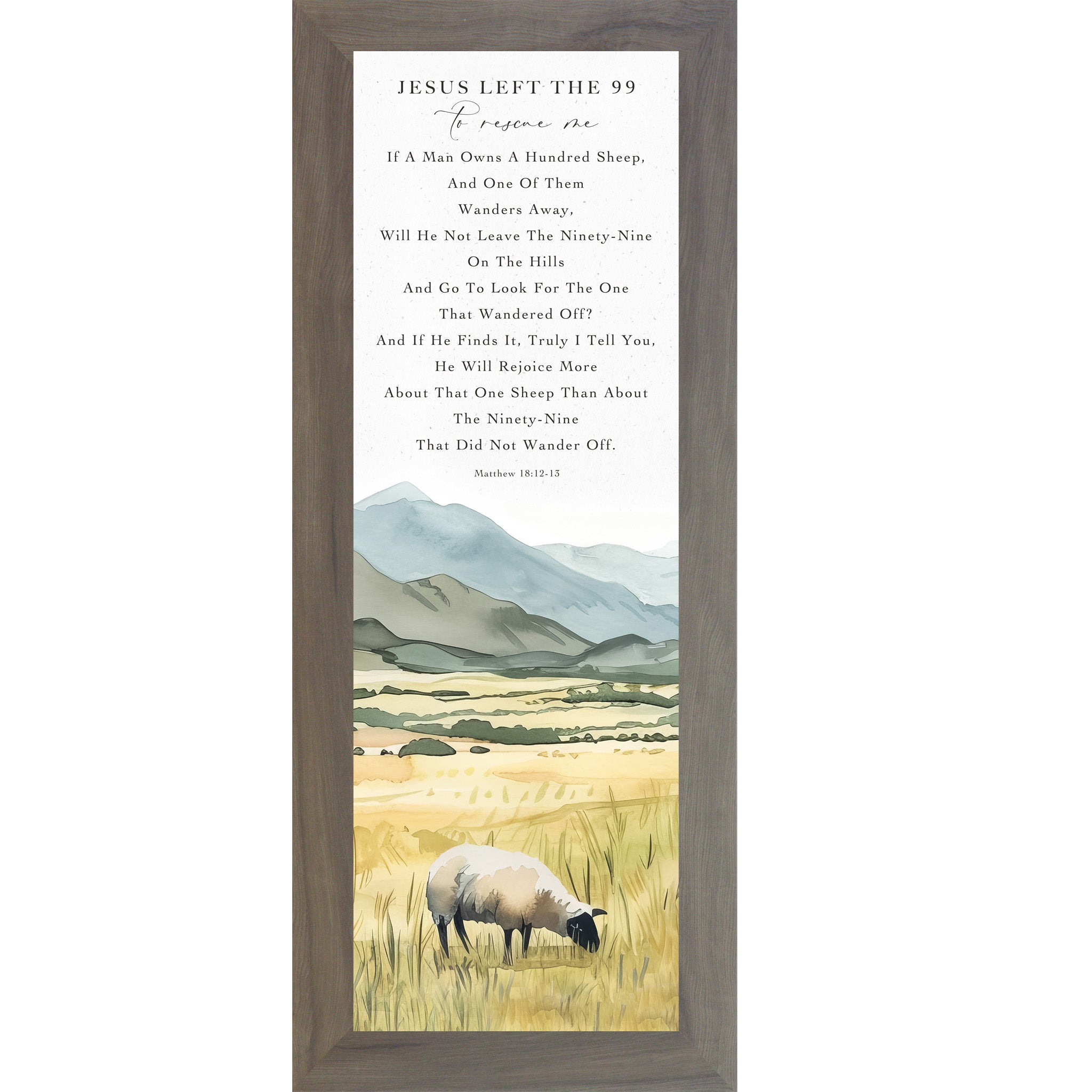 Jesus Left The 99 to Rescue Me by Summer Snow NS515