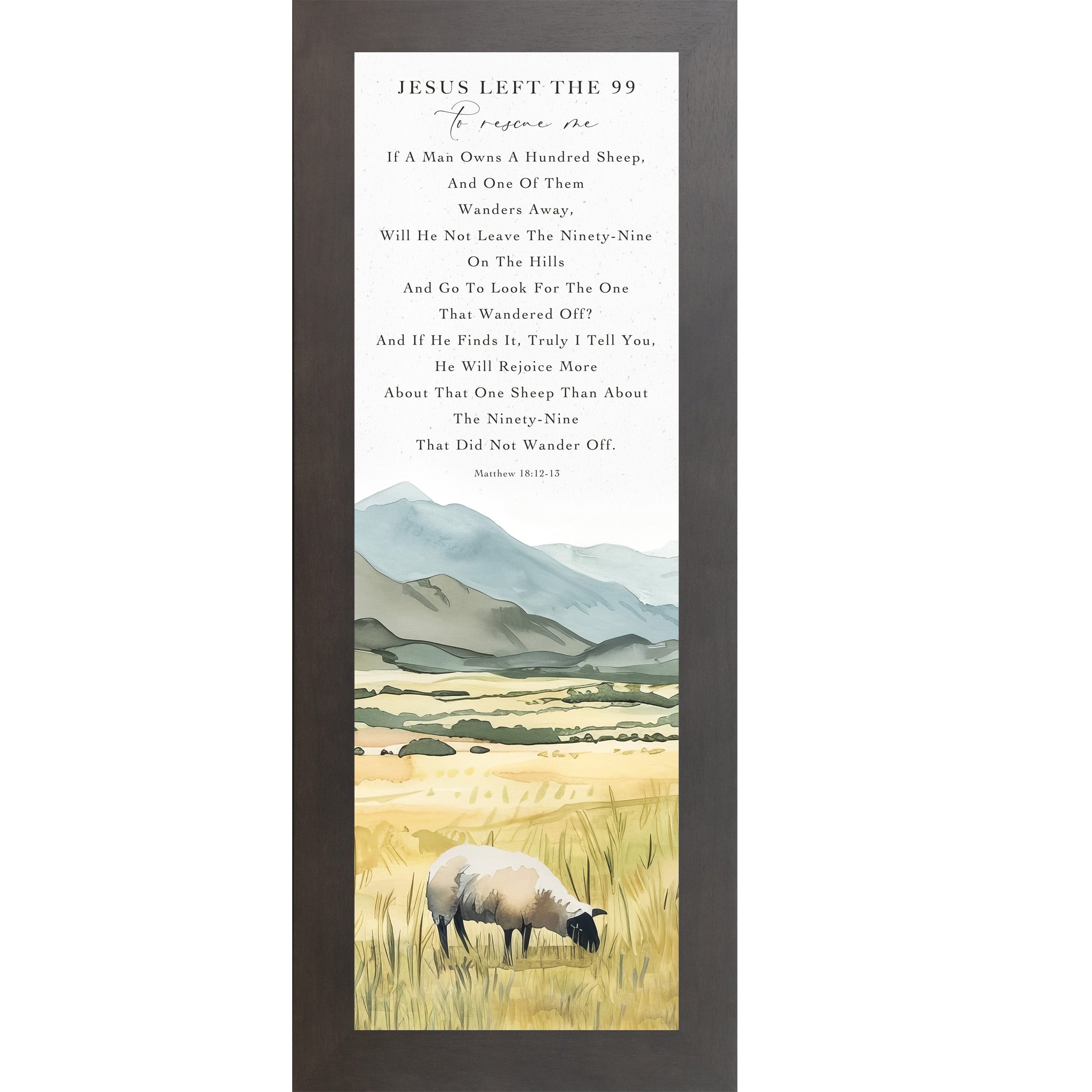 Jesus Left The 99 to Rescue Me by Summer Snow NS515