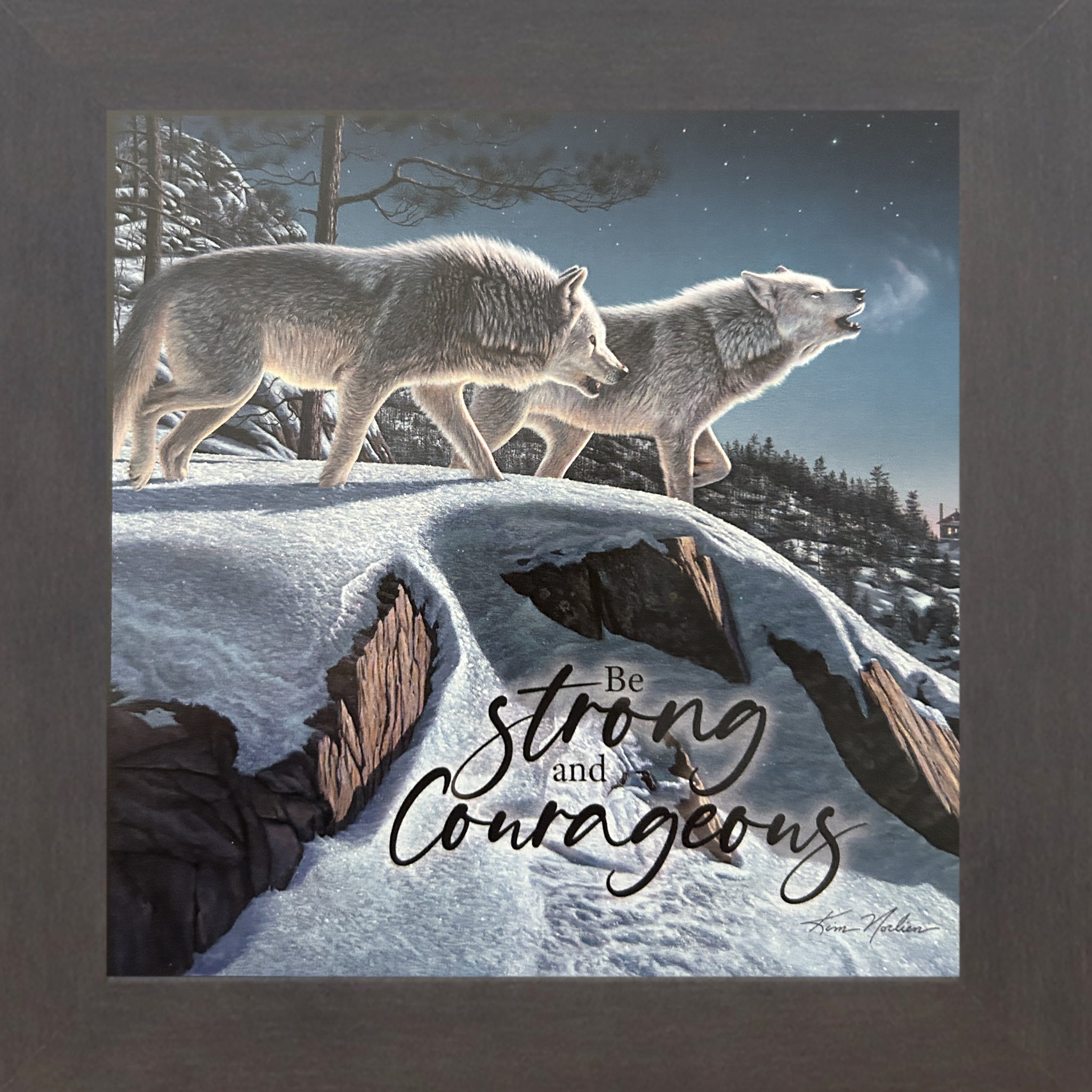 Be Strong and Courageous by Kim Norlien KN60