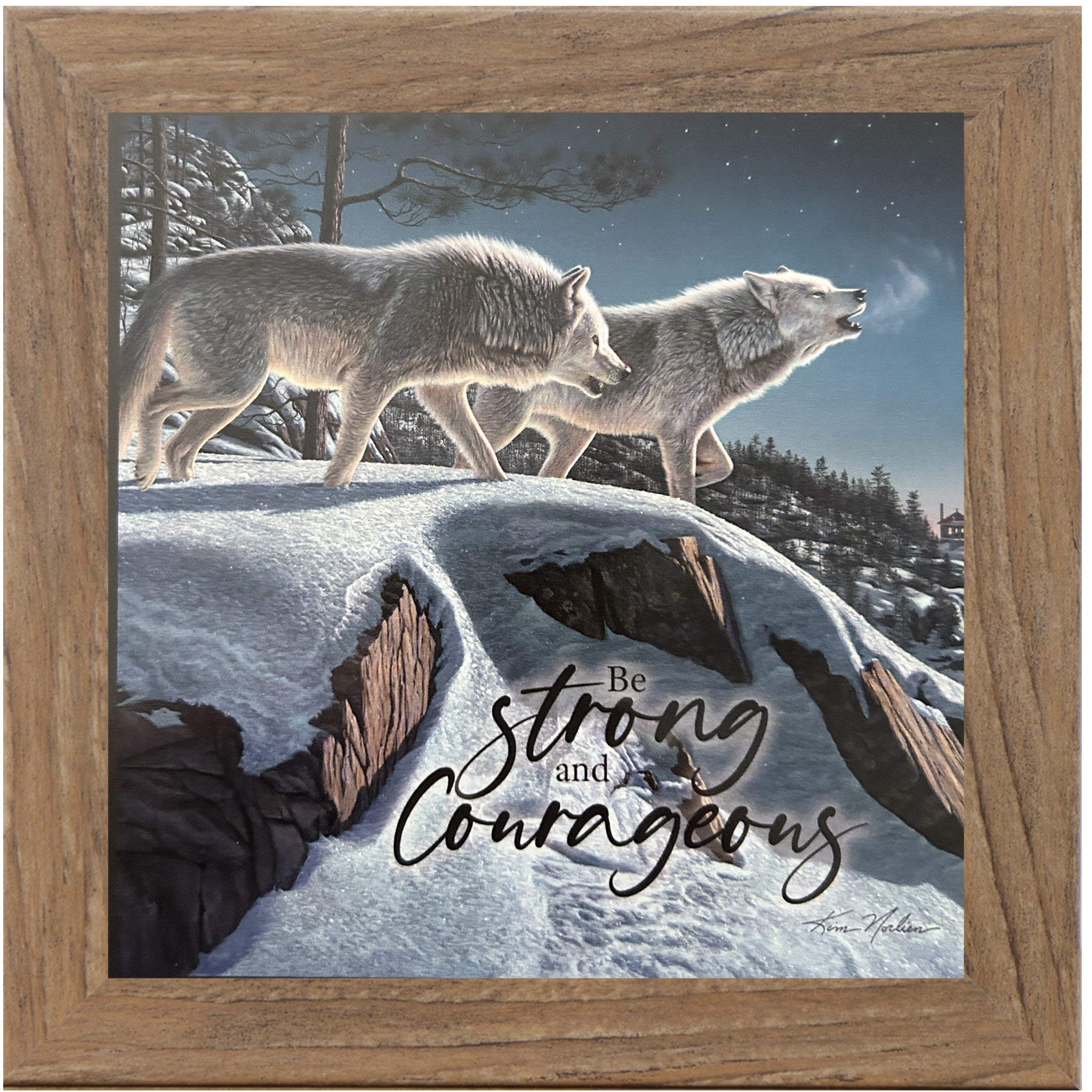 Be Strong and Courageous by Kim Norlien KN60