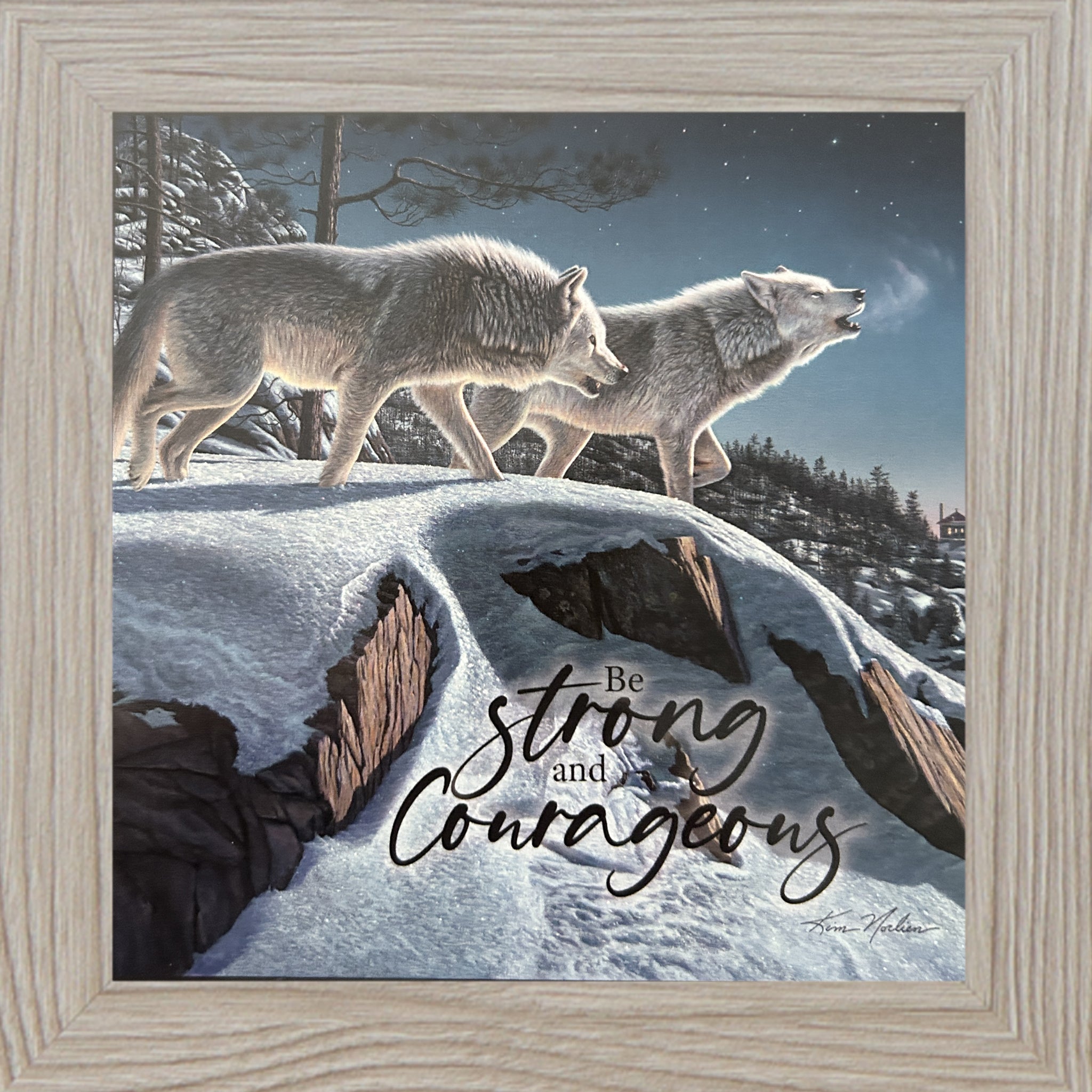 Be Strong and Courageous by Kim Norlien KN60