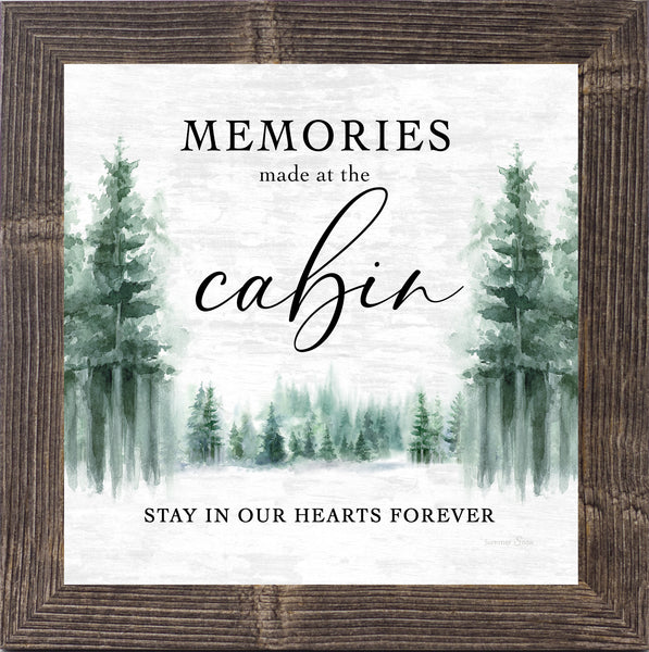 Memories Made at the Cabin by Summer Snow SA92