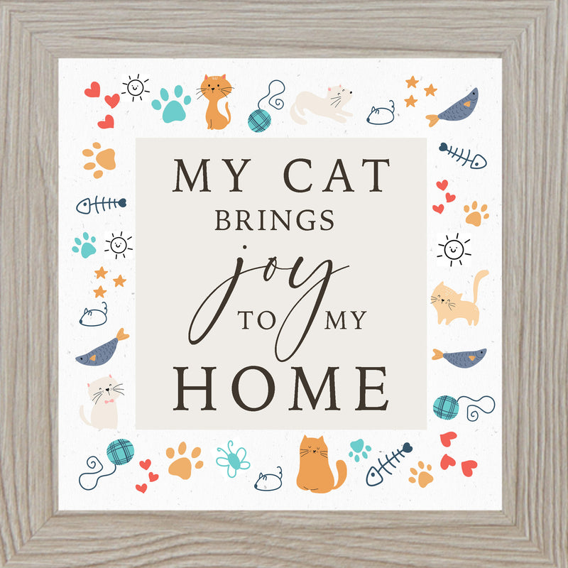 My Cat Brings Joy to My Home by Summer Snow SN118