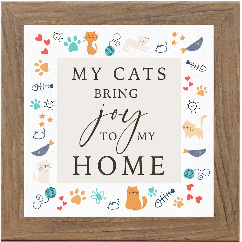 My Cats Bring Joy to My Home by Summer Snow SN118