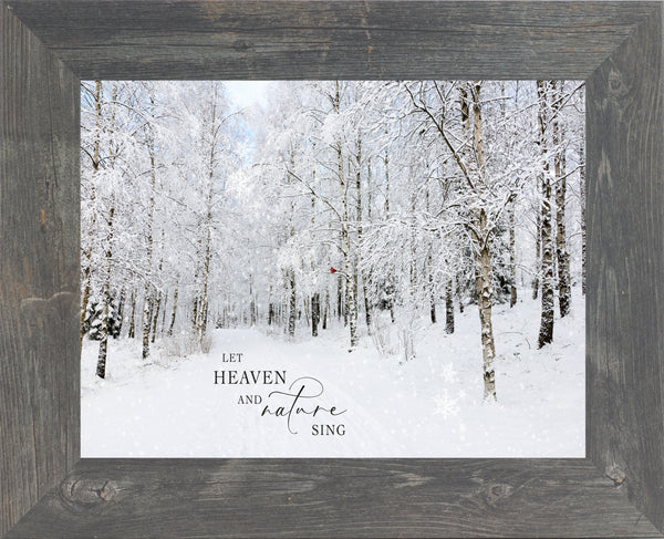 Let Heaven and Nature Sing by Summer Snow SN339