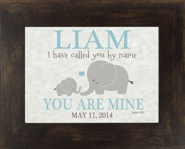 I Have Called You by Name personalized PERS026 - Summer Snow Art