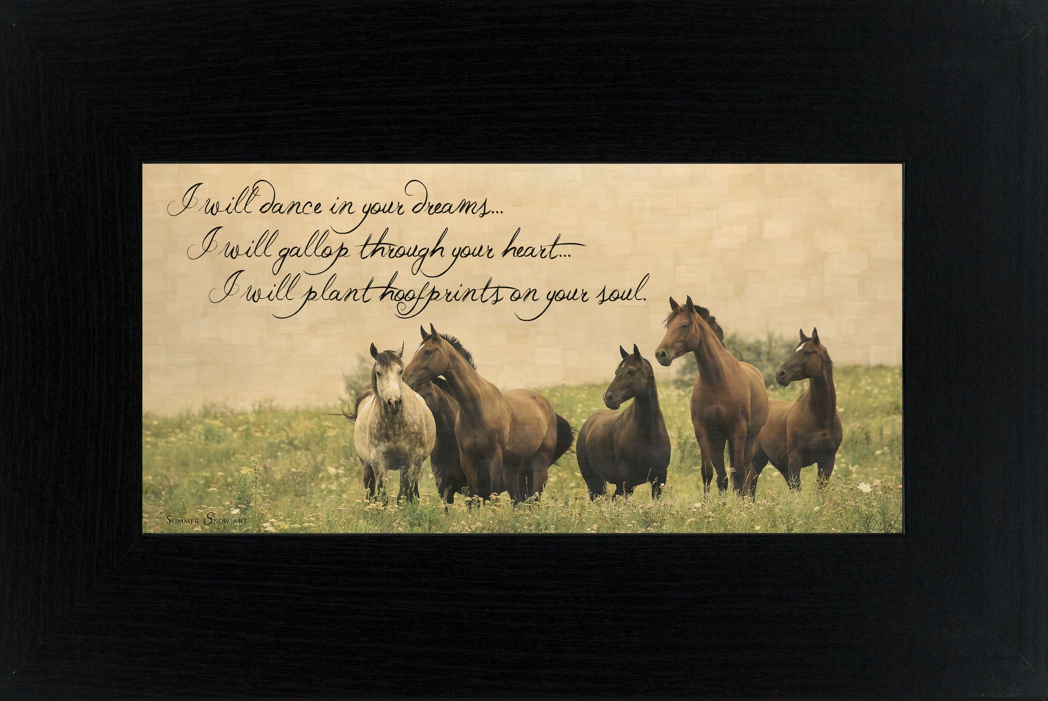 I Will Dance In Your Dreams Horse SSW1226 - Summer Snow Art