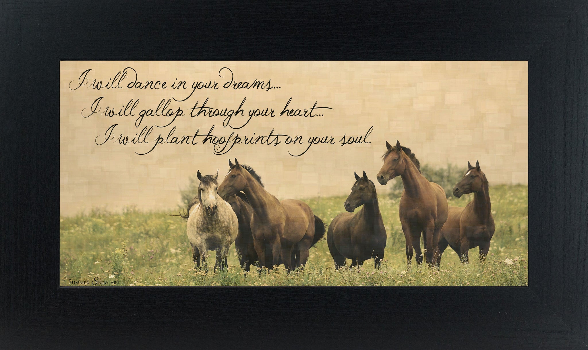 I Will Dance In Your Dreams Horse SSW1226 - Summer Snow Art