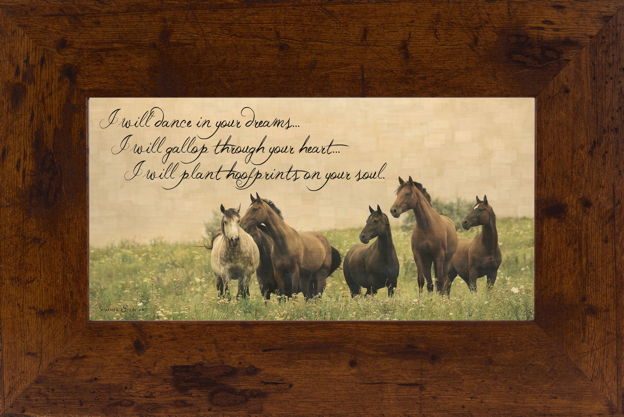 I Will Dance In Your Dreams Horse SSW1226 - Summer Snow Art