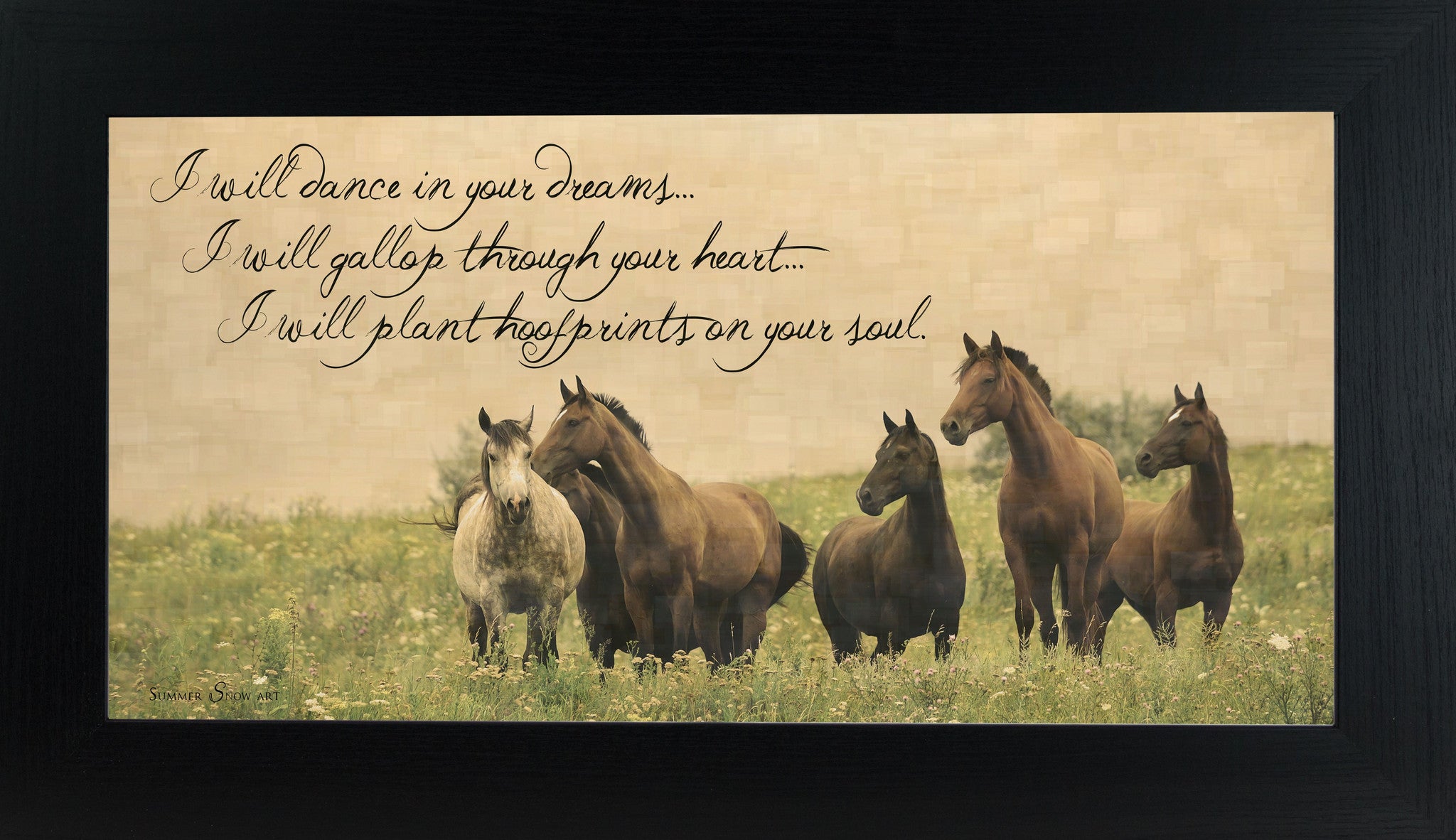 I Will Dance In Your Dreams Horse SSW1226 - Summer Snow Art