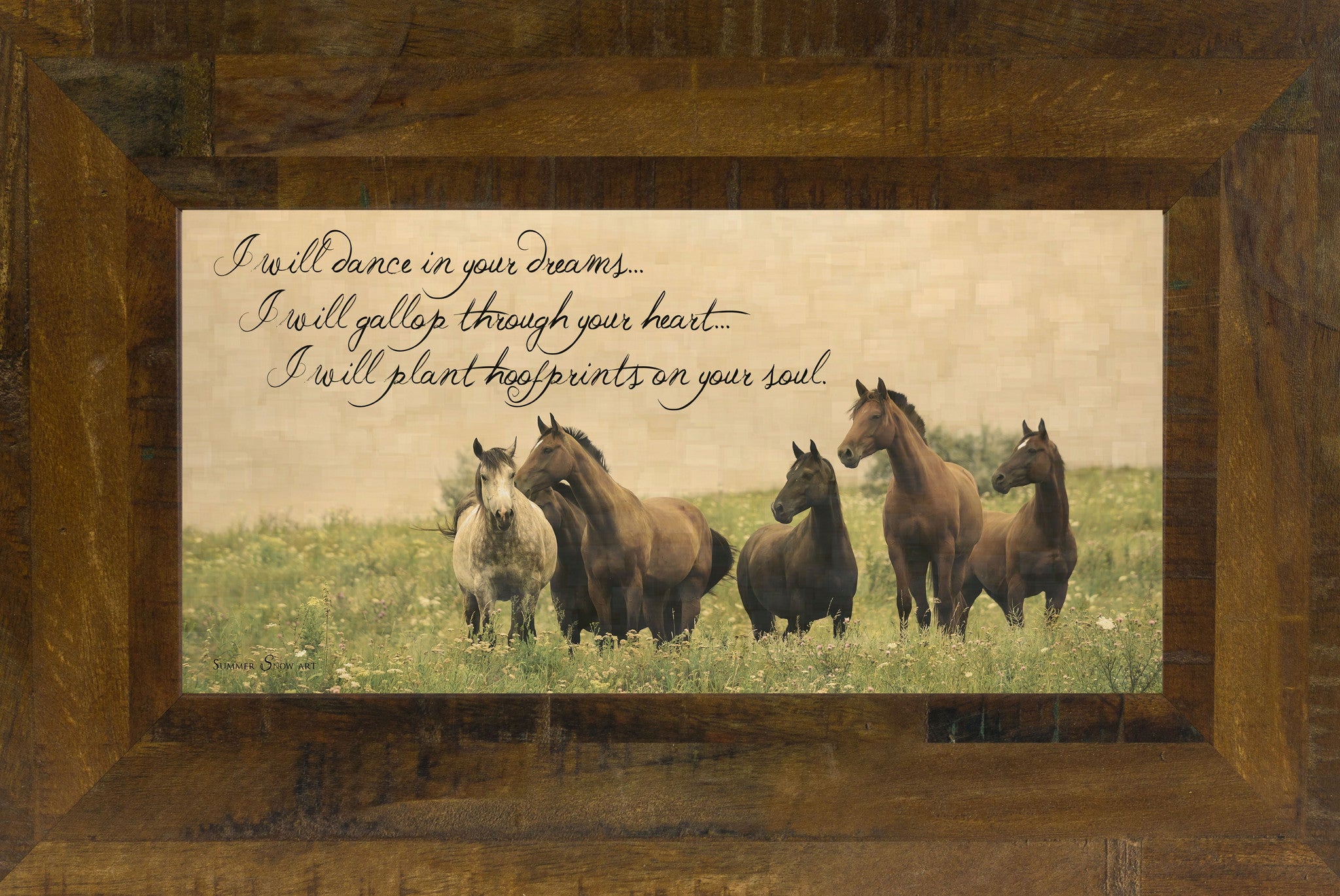 I Will Dance In Your Dreams Horse SSW1226 - Summer Snow Art
