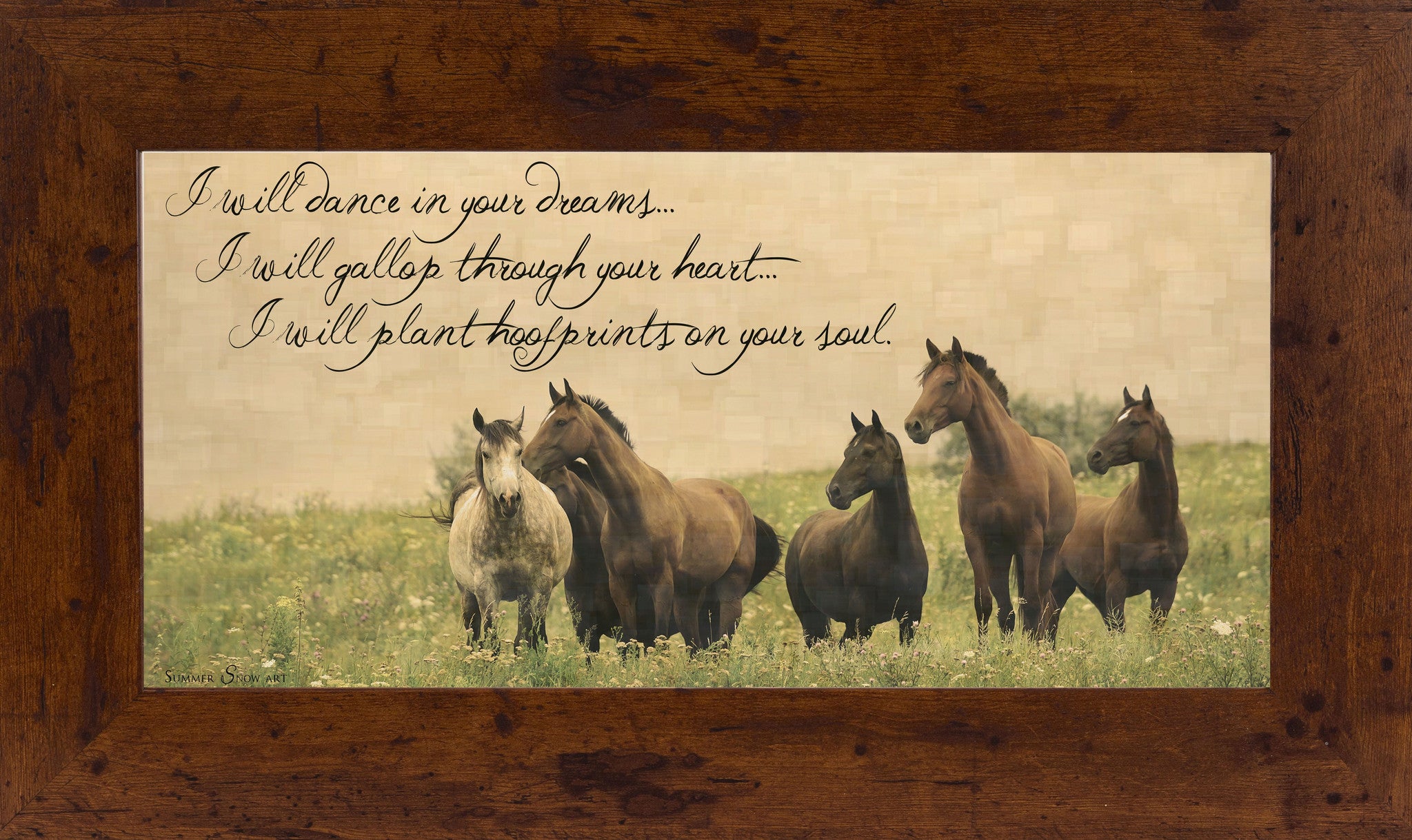 I Will Dance In Your Dreams Horse SSW1226 - Summer Snow Art