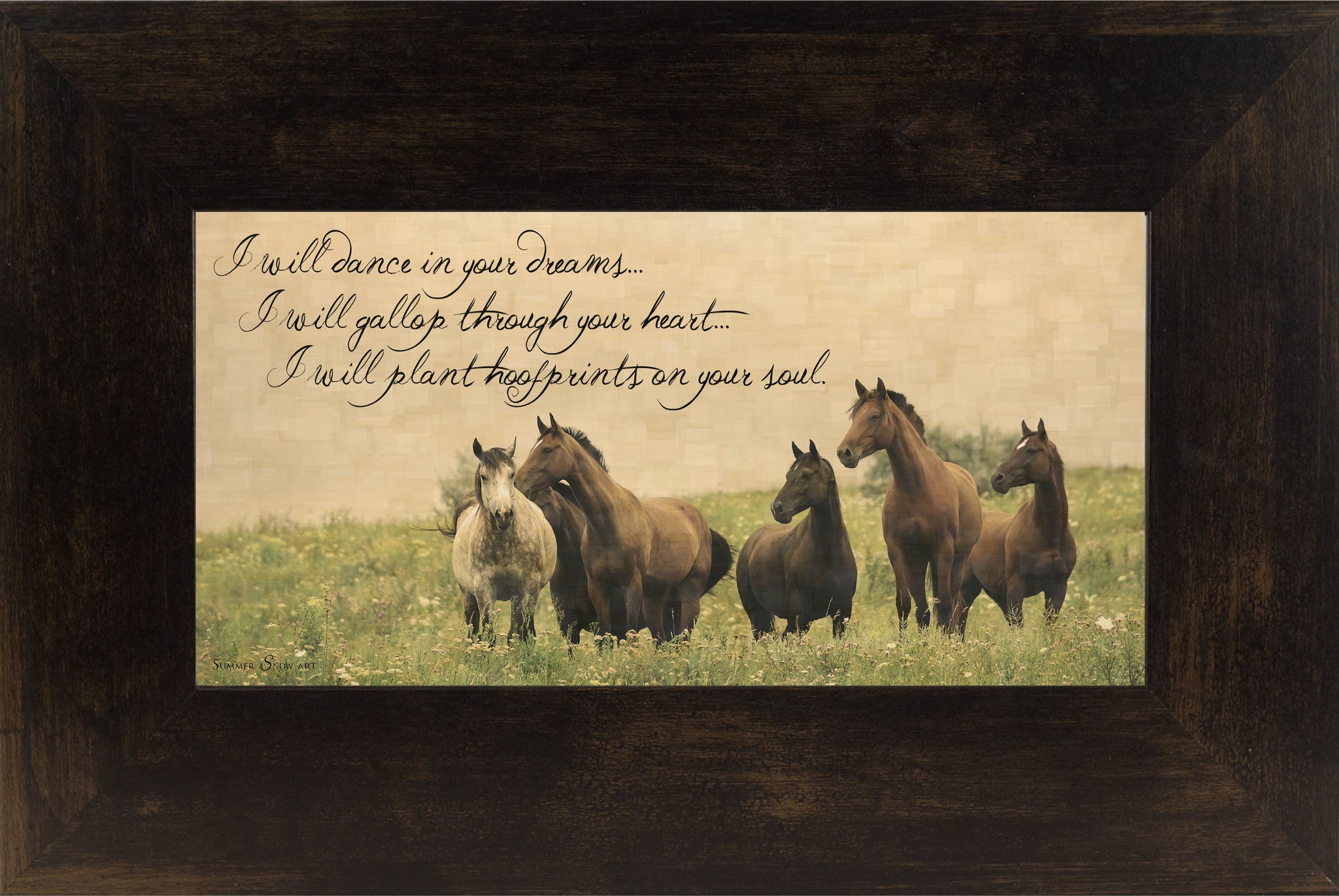 I Will Dance In Your Dreams Horse SSW1226 - Summer Snow Art