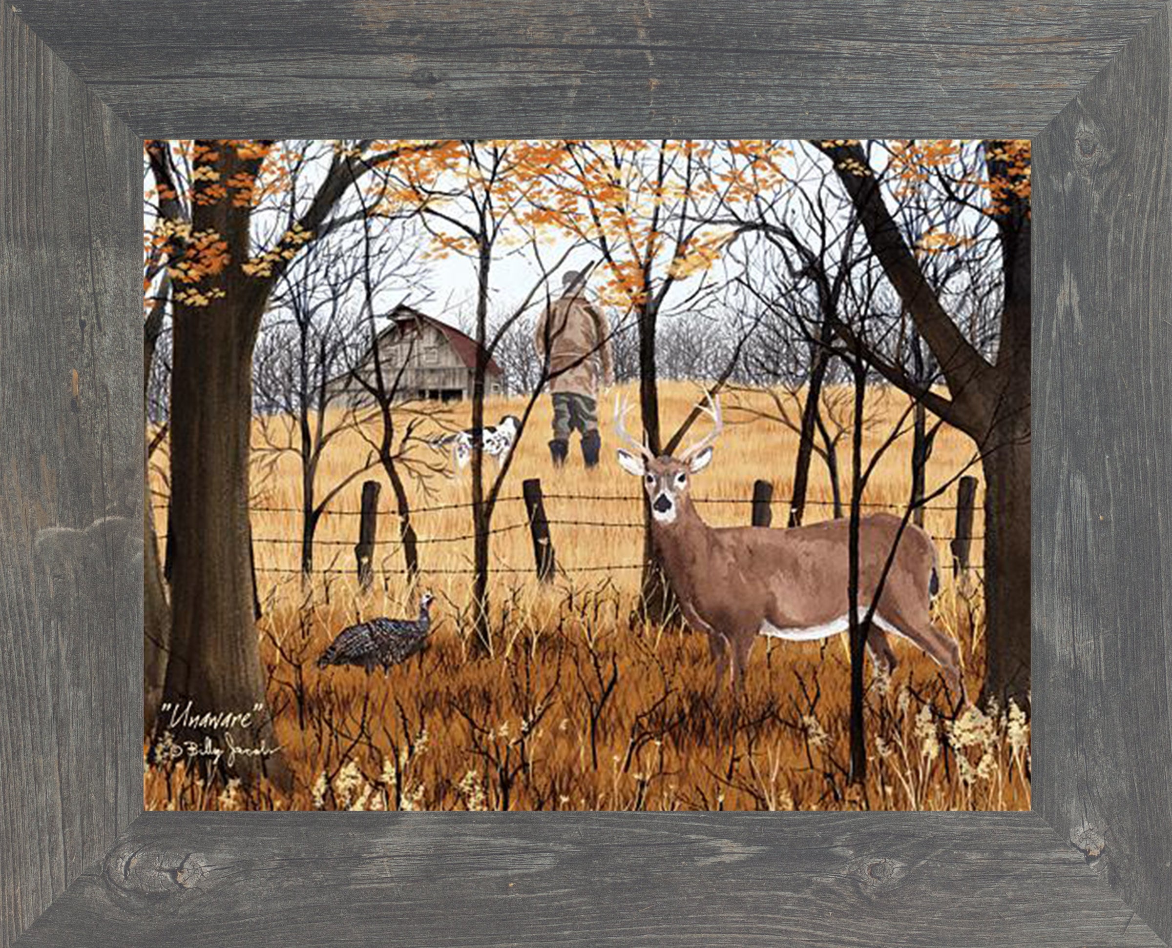 Unaware by Billy Jacobs BJ1232 - Summer Snow Art