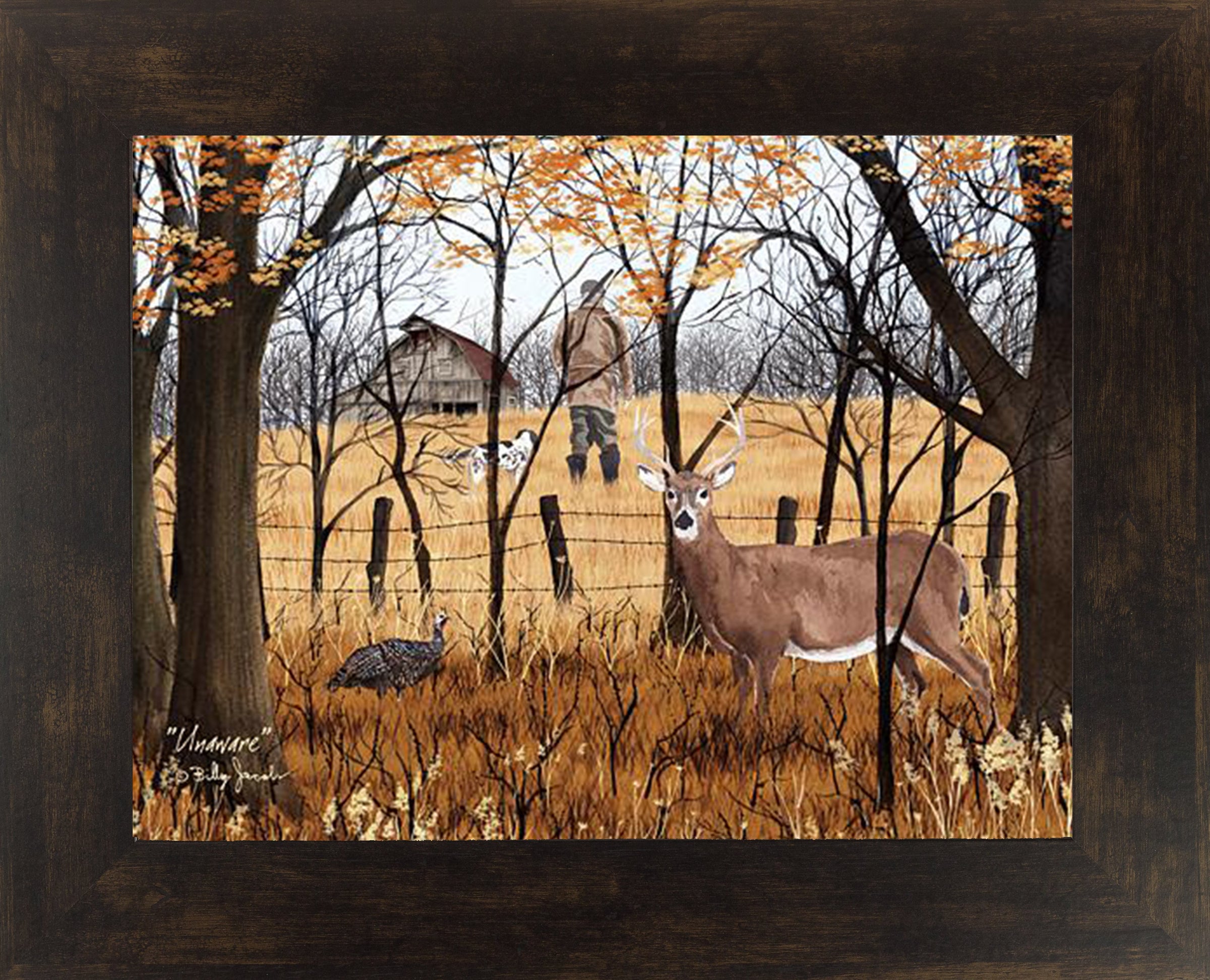 Unaware by Billy Jacobs BJ1232 - Summer Snow Art