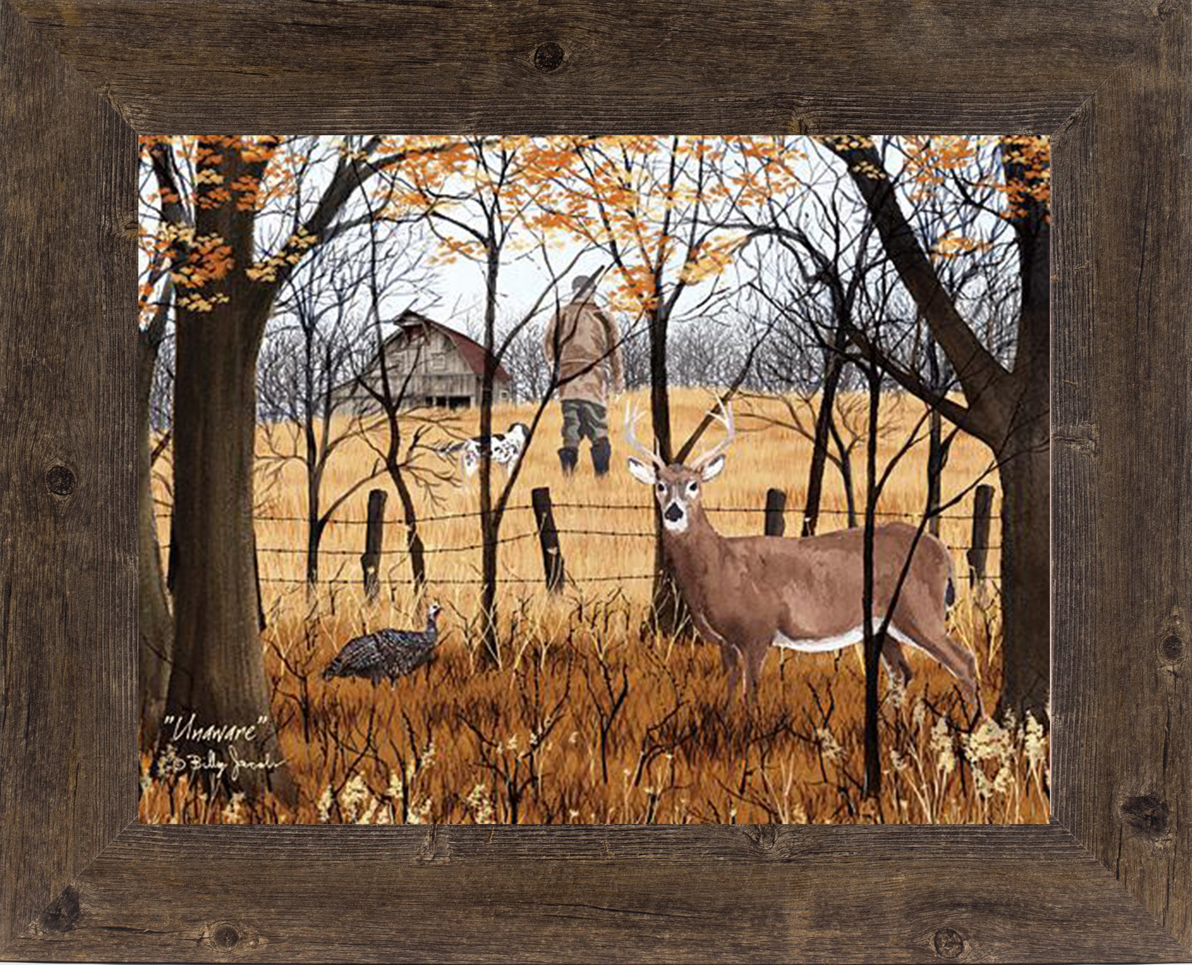 Unaware by Billy Jacobs BJ1232 - Summer Snow Art