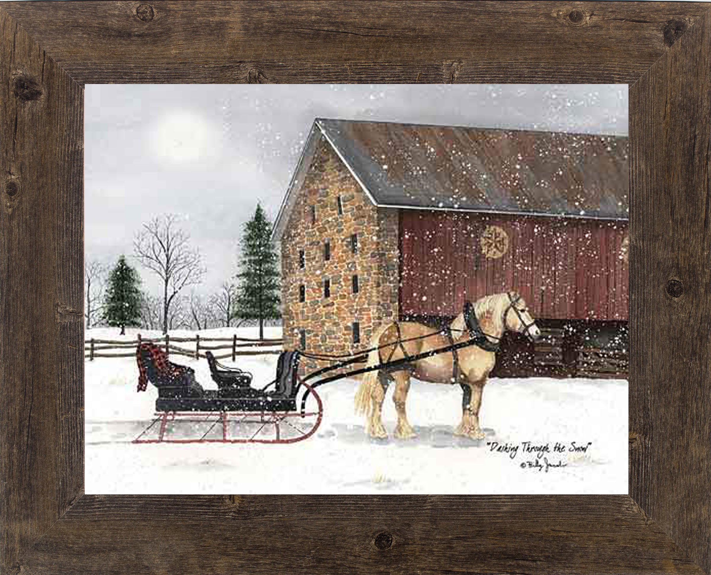 Dashing Through the Snow by Billy Jacobs BJ1256