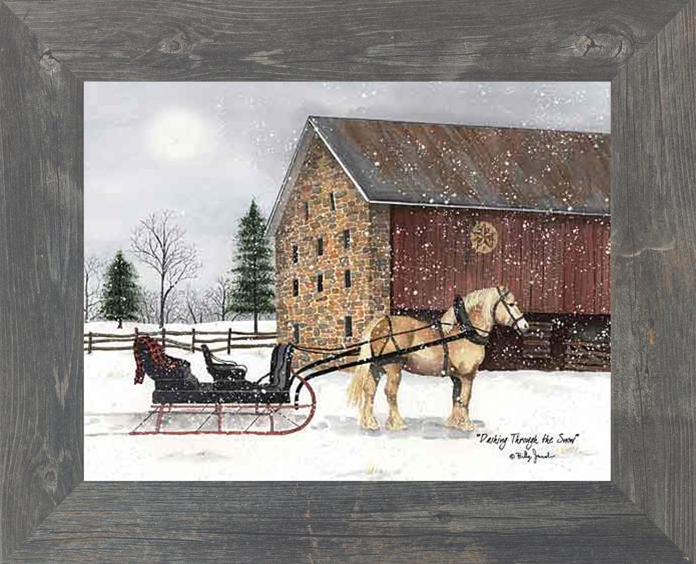 Dashing Through the Snow by Billy Jacobs BJ1256