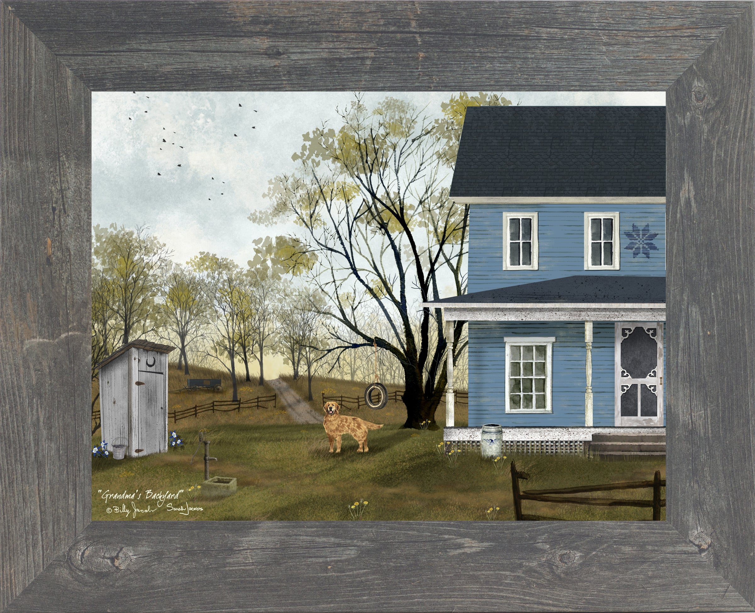 Grandma's Backyard by Billy Jacobs BJ1299