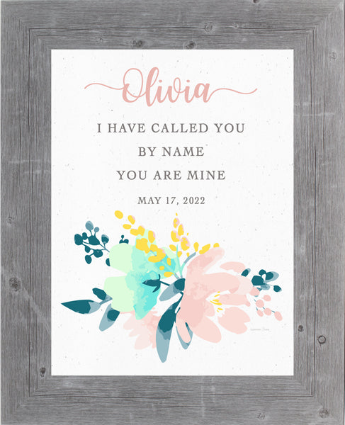 Personalized I Have Called You By Name by Summer Snow PER176