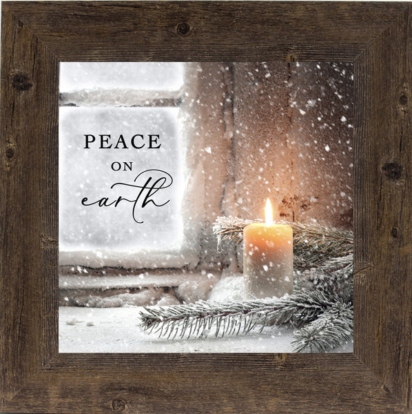 Peace on Earth GLITTERED ONLY SA109