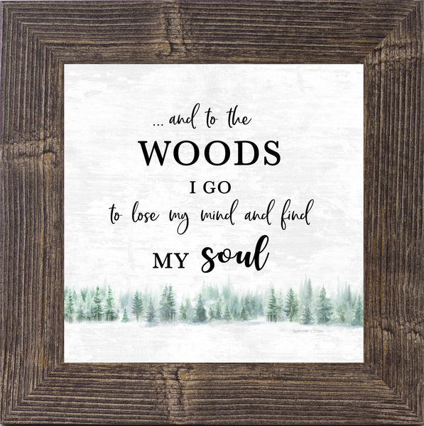 And To The Woods I Go by Summer Snow SA36