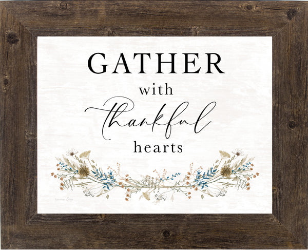 Gather With Thankful Hearts by Summer Snow SA403
