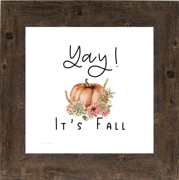 Yay! It's Fall by Summer Snow SA72