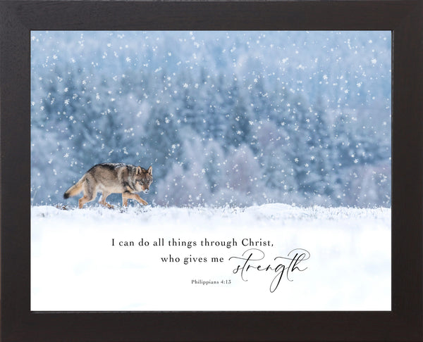 I Can Do All Things Through Christ by Summer Snow SN335
