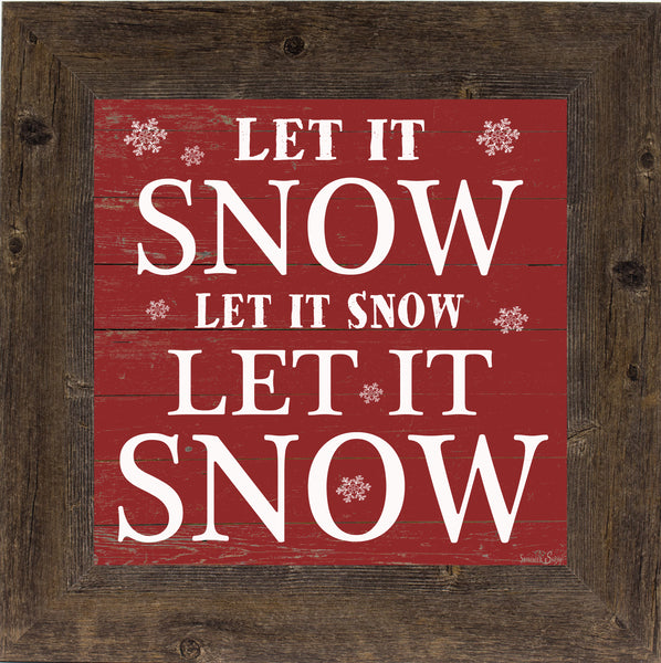 Let It Snow GLITTERED ONLY SS6736
