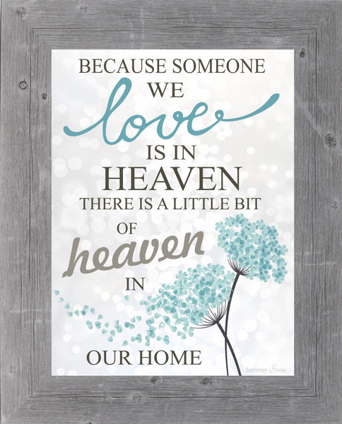 Because Someone We Love is Heaven SS9723
