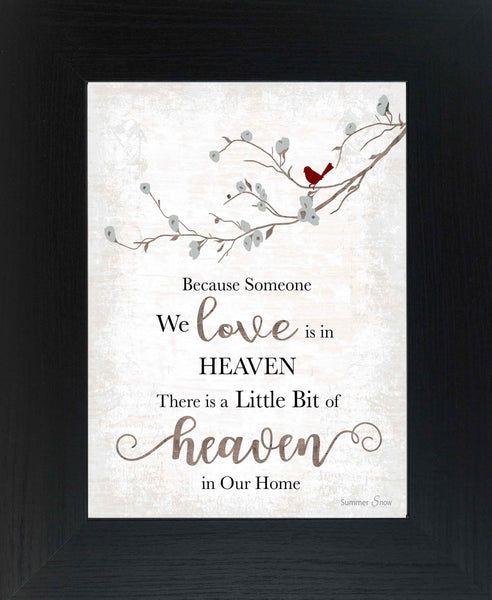 Because Someone We Love is in Heaven SSA193 - Summer Snow Art