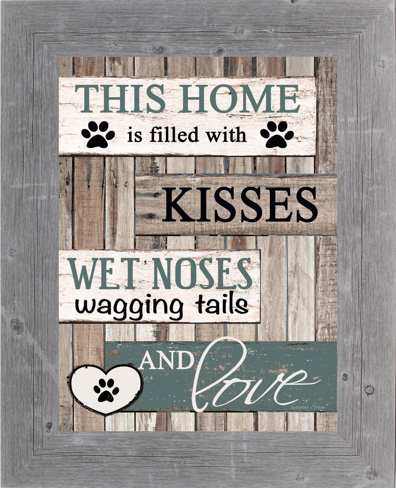 This Home is Filled with Kisses Dog SSA30