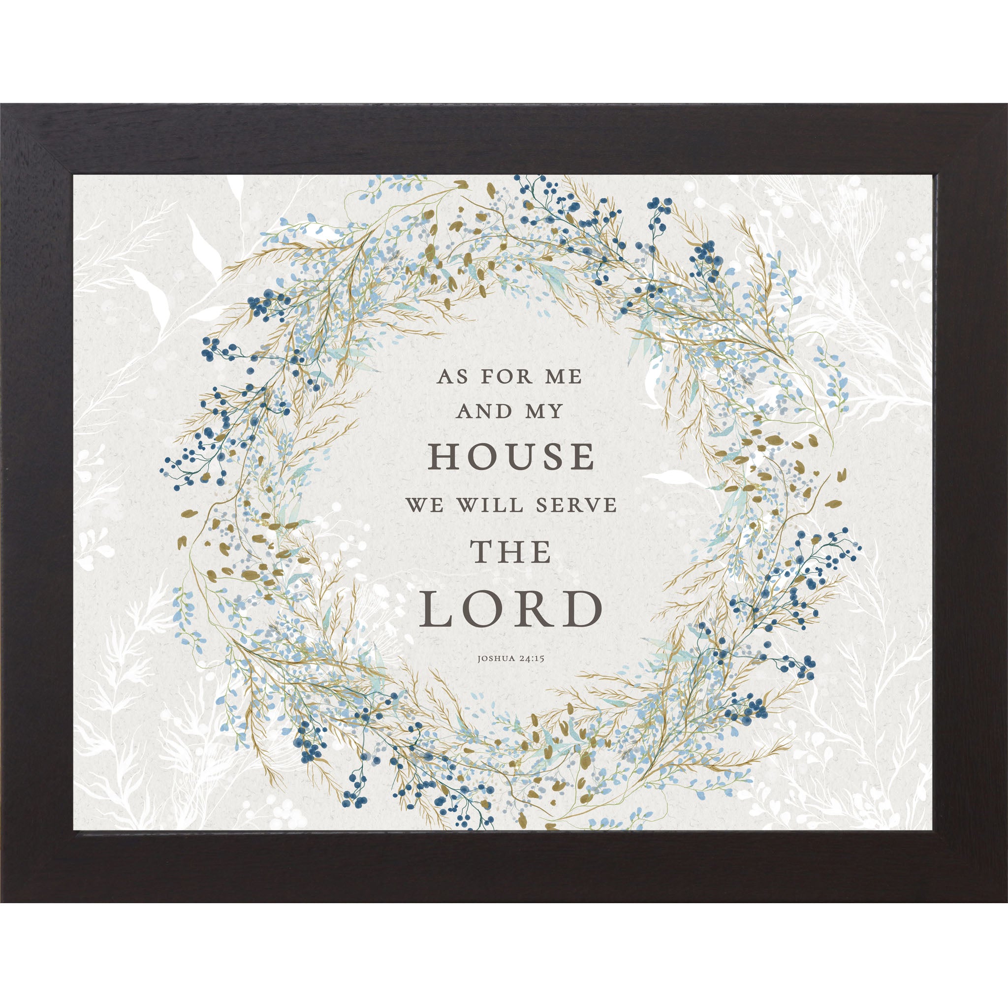 Serve the Lord Wall Art – As for Me and My House | Joshua 24:15 | SB136