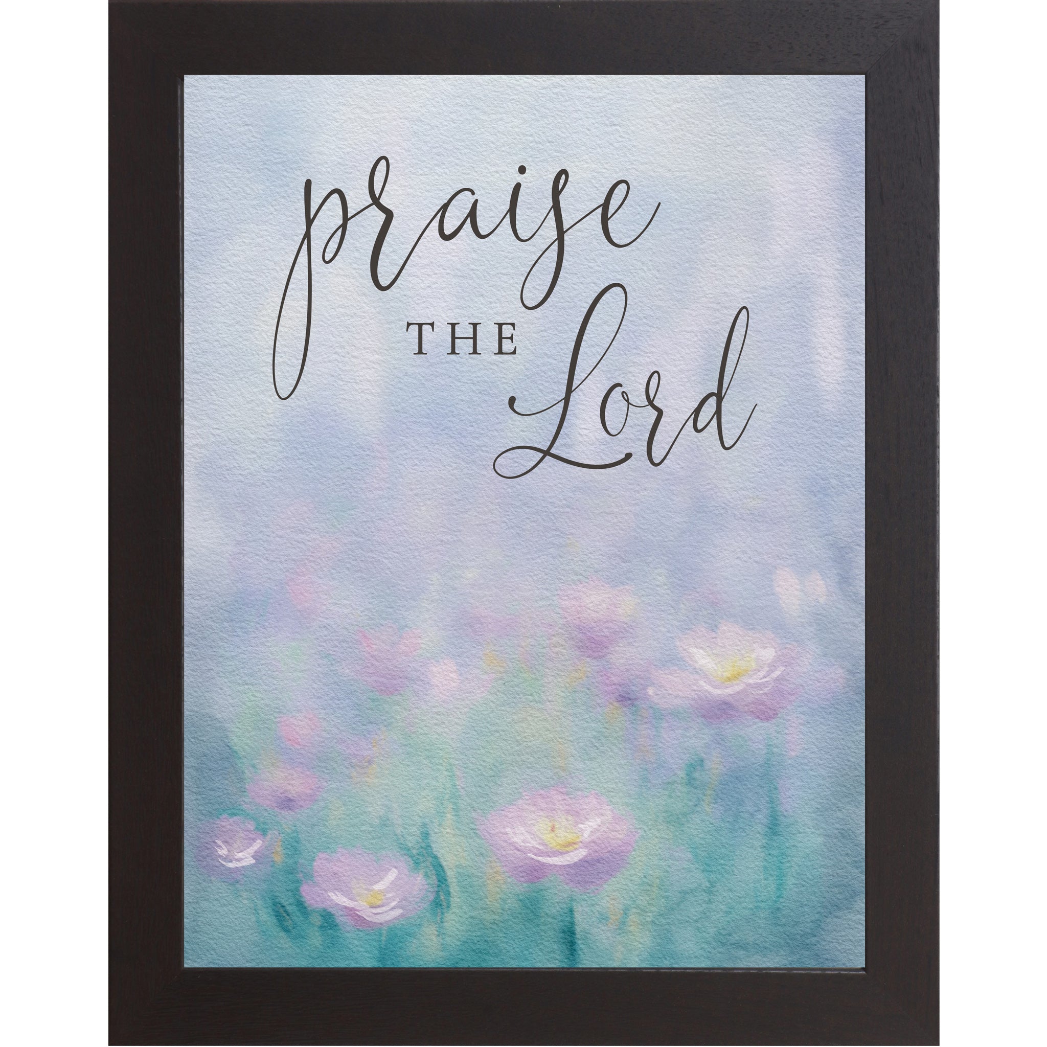 Praise the Lord Wall Art – Soft Watercolor Christian Decor | SB138