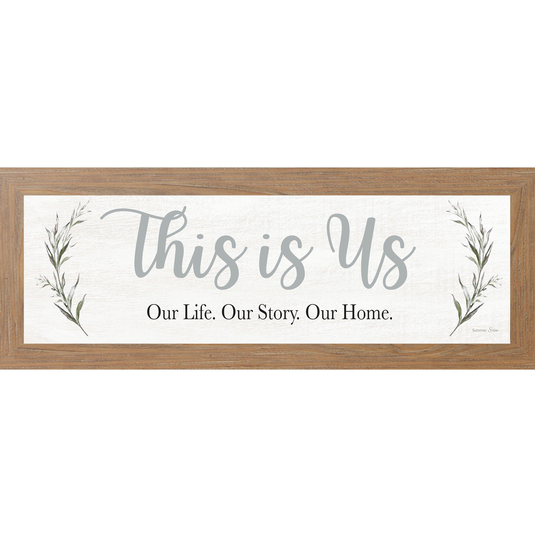 This Is Us – Our Life, Our Story, Our Home Framed Wall Art | Family Home Decor (SSA10361)