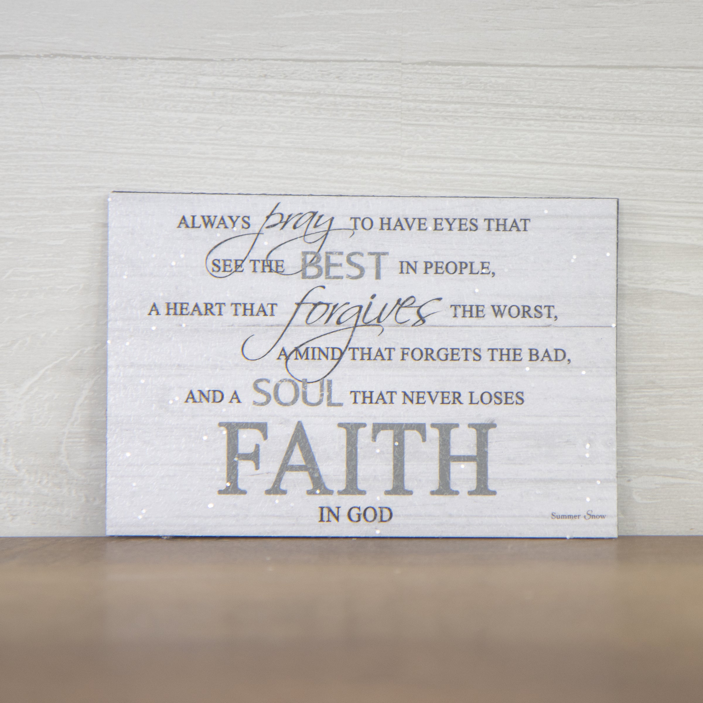Always Pray – Faith In God Magnet | Inspirational Christian Decor (SSA131M)