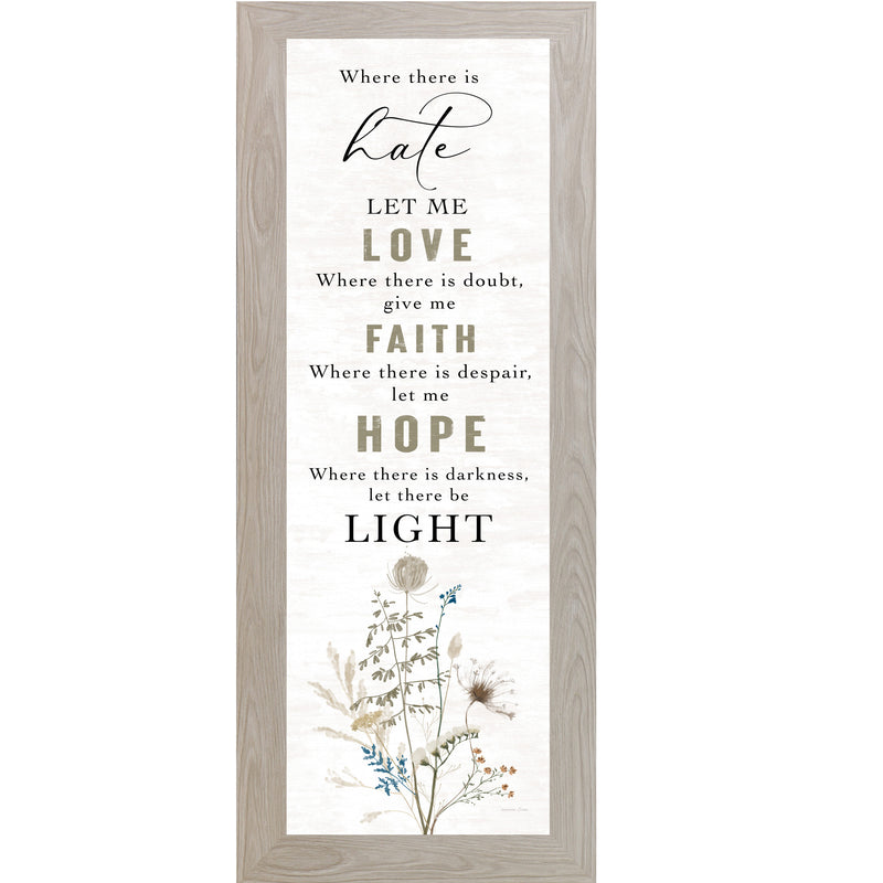 Where There is Hate Let Me Love by Summer Snow SA809