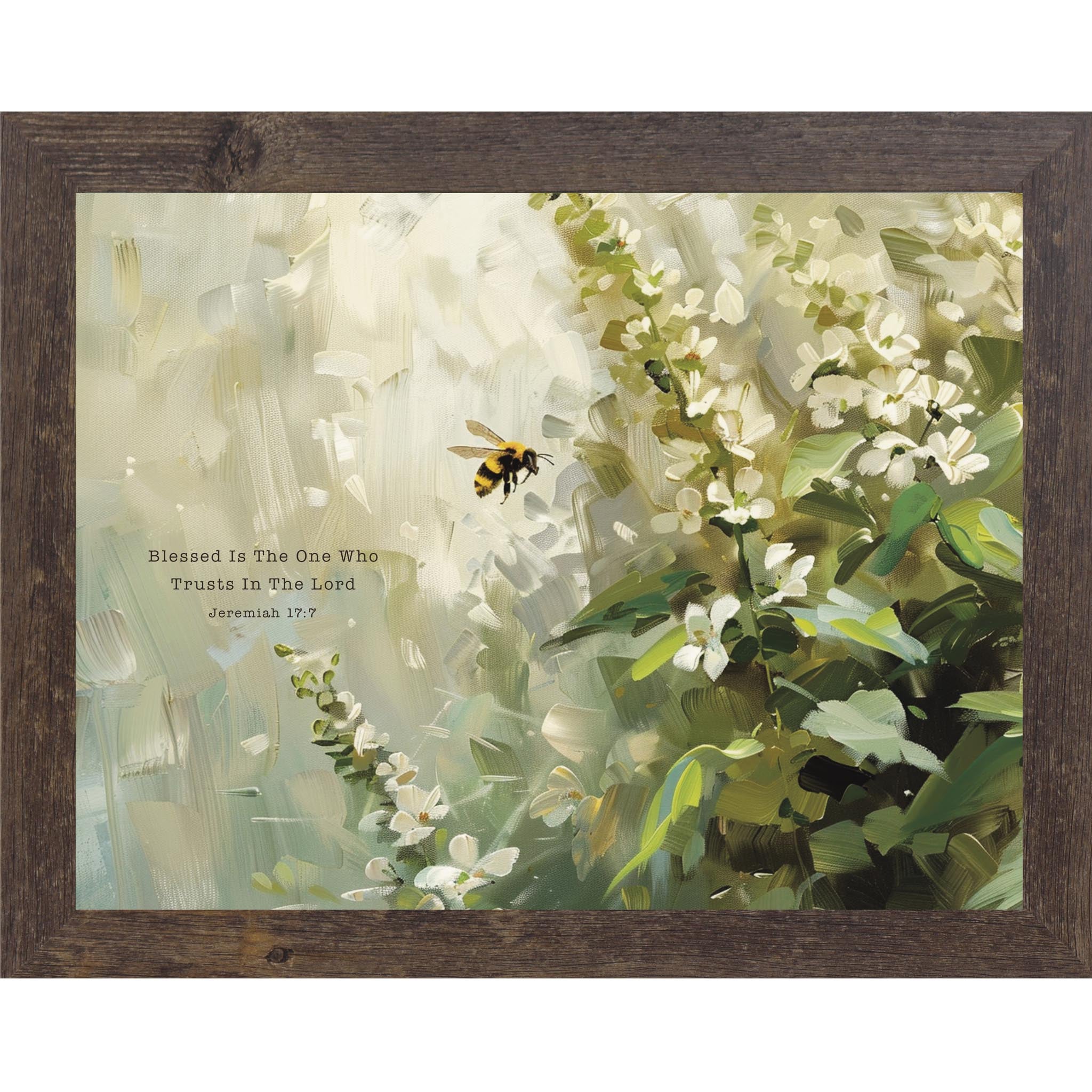 Blessed Is The One Who Trusts In The Lord Wall Art – Jeremiah 17:7 (SB145)