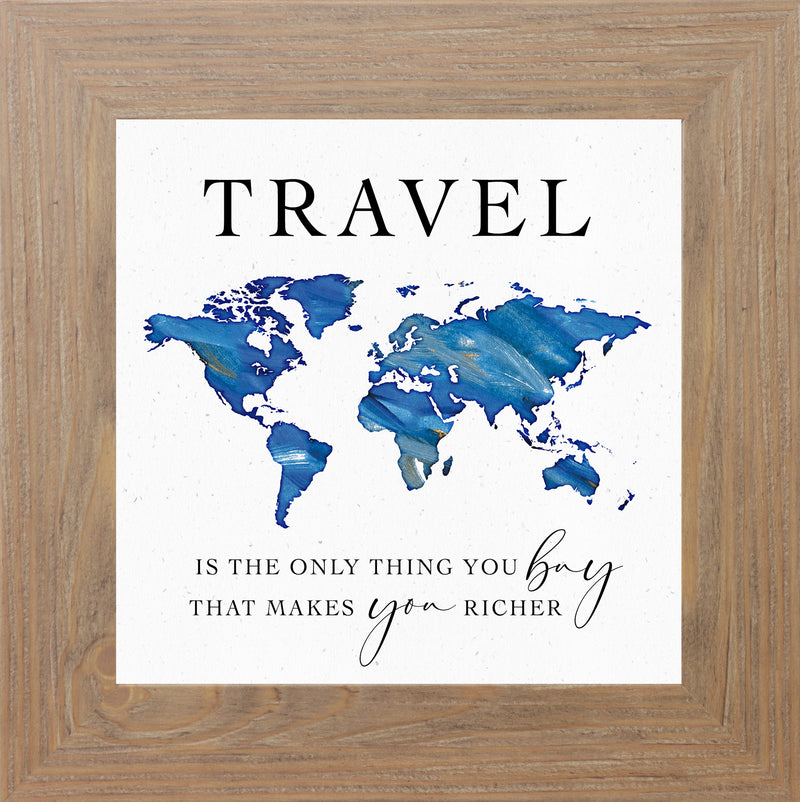 Travel Quotes With World Map