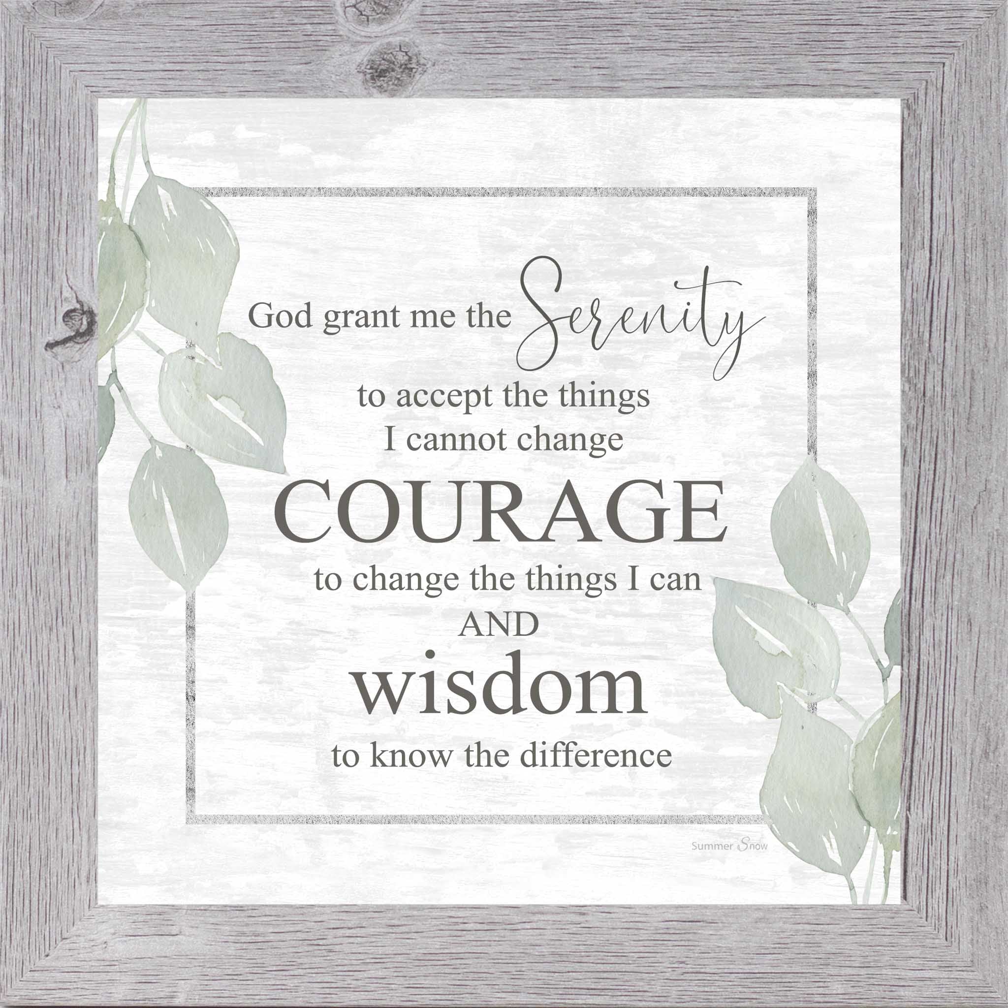 Serenity Prayer by Summer Snow SS831