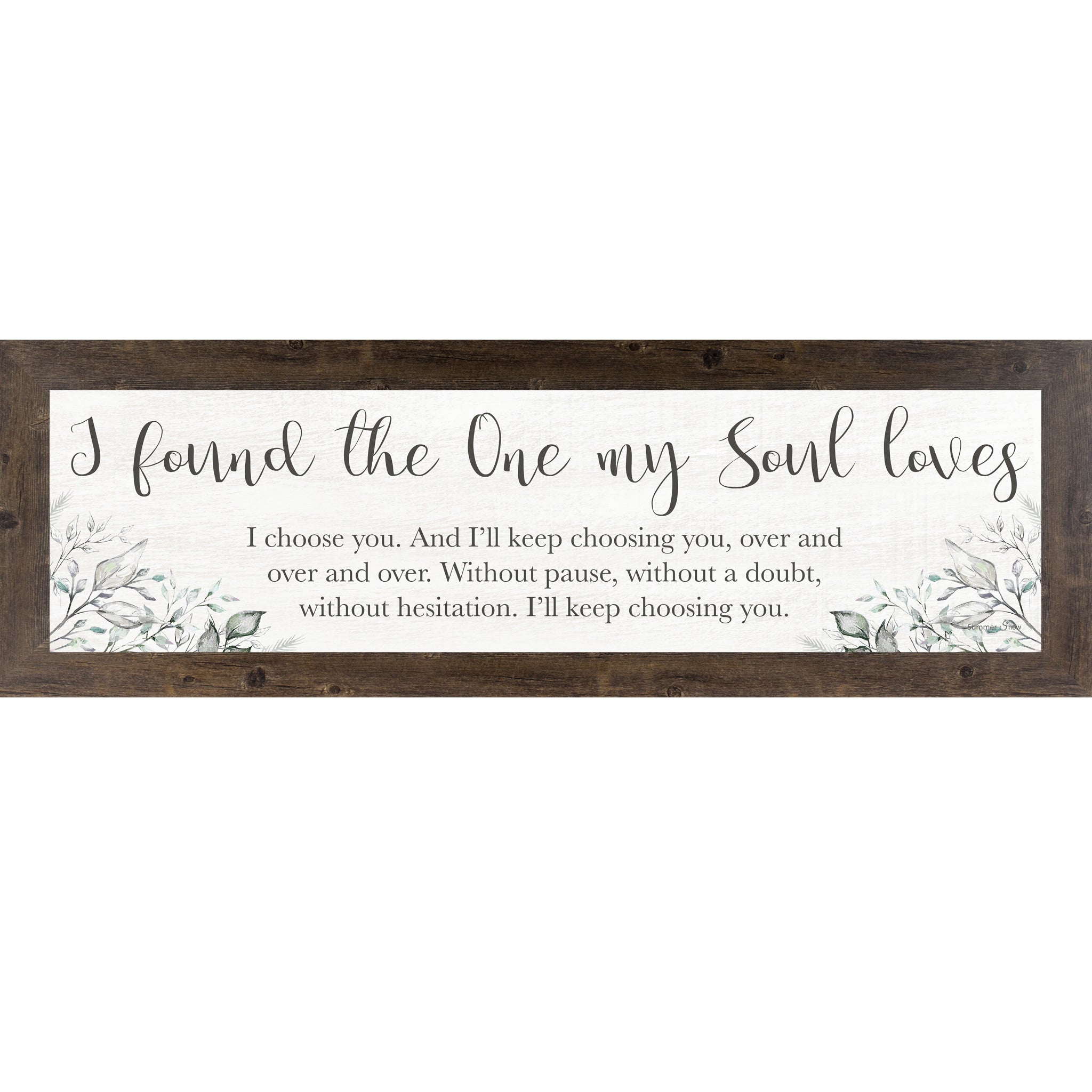 I Found the One My Soul Loves (Leaves) SSA103670