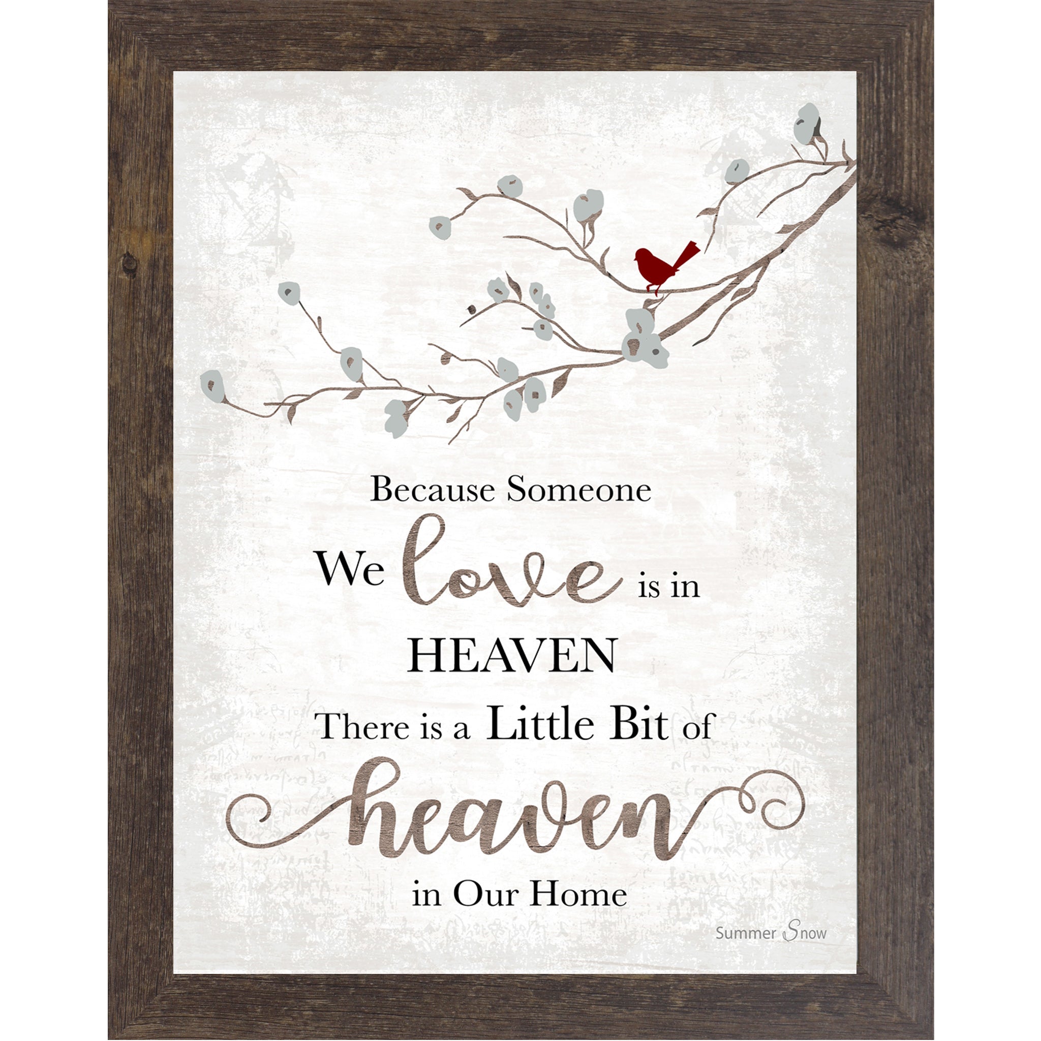 Because Someone We Love is in Heaven SSA193