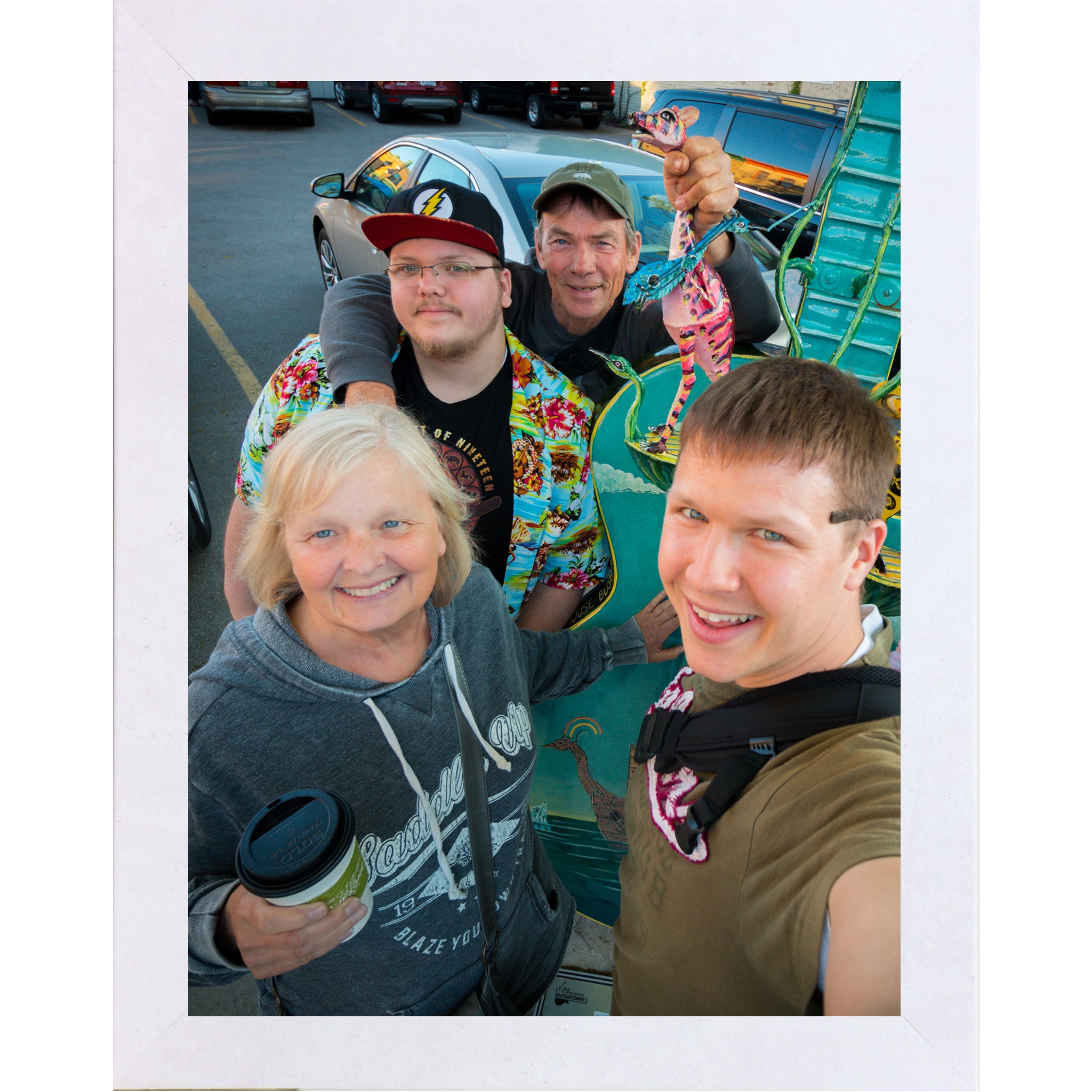 Framed Custom Photo – Upload Your Photo (8×10" or 13×16")