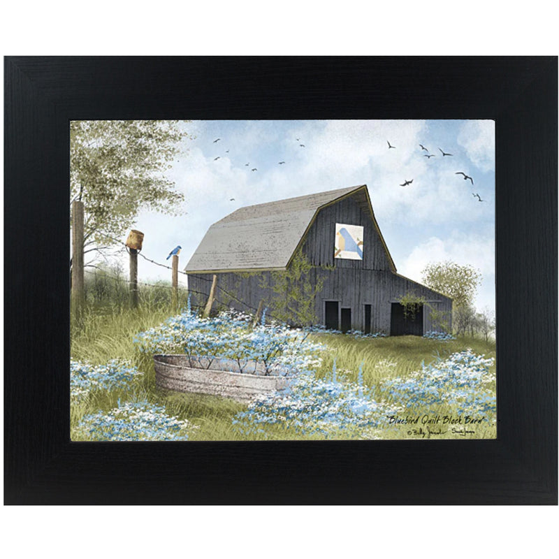 Bluebird Quilt Block Barn by Billy Jacobs BJ1371