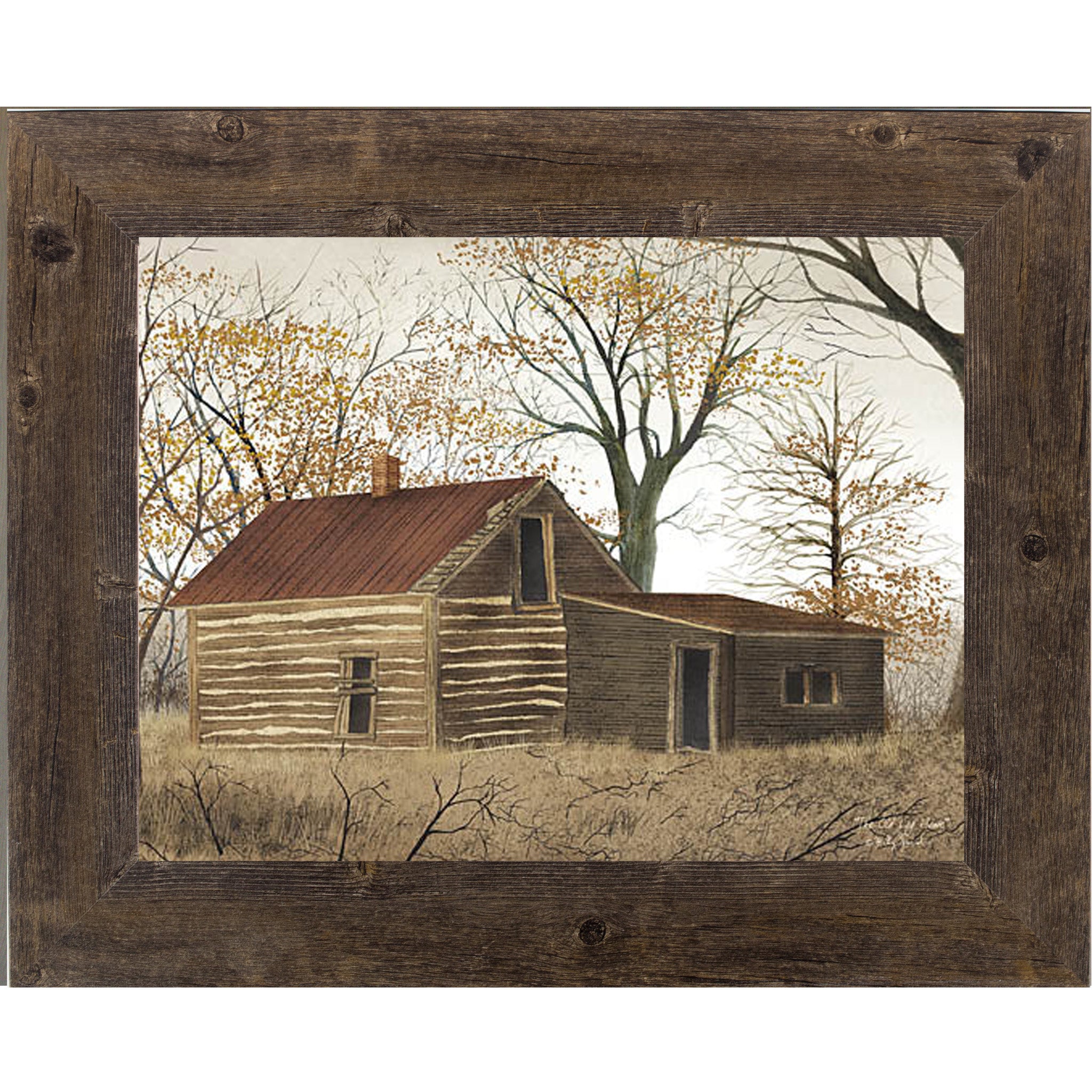 The Old Log Home by artist Billy Jacobs BJ426
