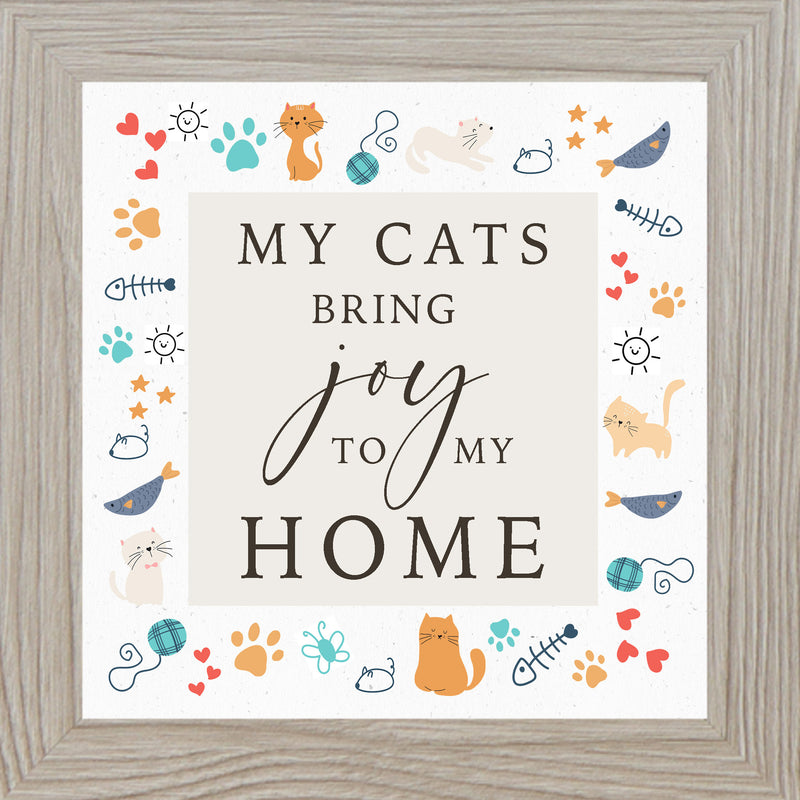 My Cats Bring Joy to My Home by Summer Snow SN118